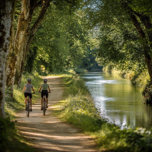  Walk along the canal
