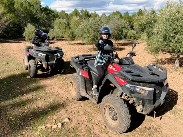 Salida para la aventura en quad 