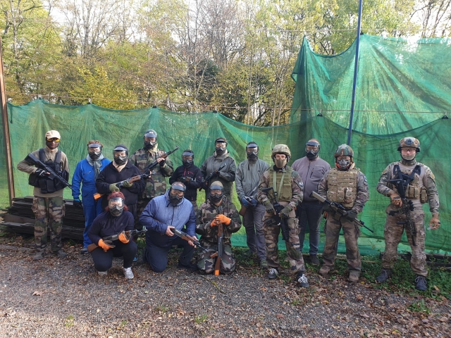 Equipo de paintball 