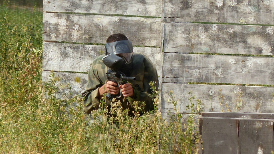  Opte por este jogo de paintball perto de Barcelonnette 