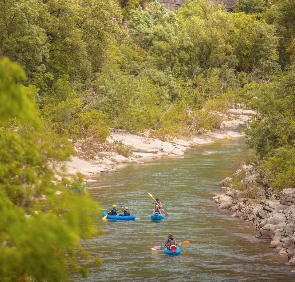 Curso de canoa e caiaque de 8 km 