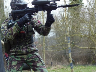 Paintball in Abbeville 350 balls