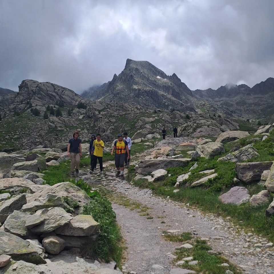 Balade à pied dans les Alpes-Maritimes