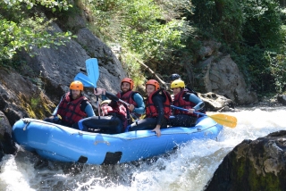 Volles Rafting bei den Saint Georges Gorges - 2H