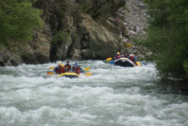 Rafting en las gargantas de Saint Georges y Pierre Lys 