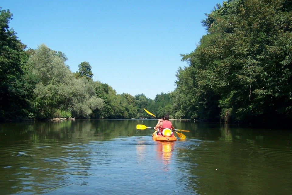 Sortie Canoe Enfant sur l Ariege