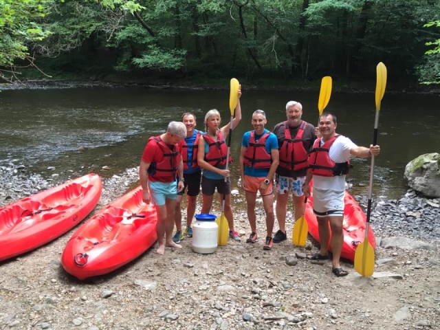  Curso de piragüismo y aventura en Saint-Père 