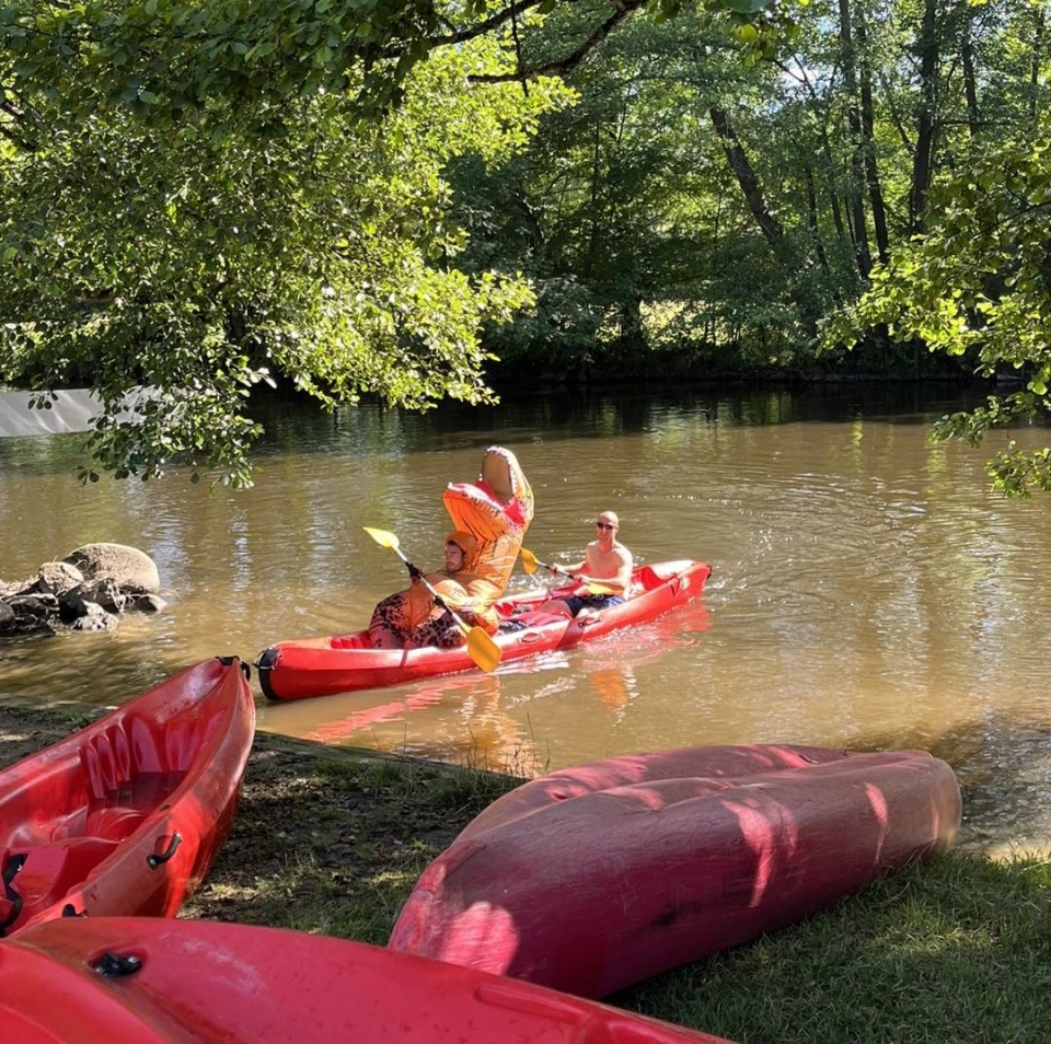  Andare in canoa sul Cure 