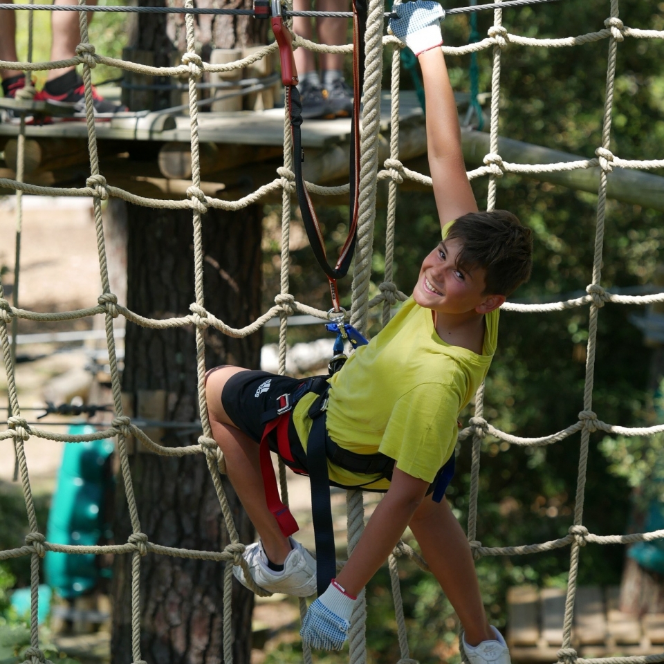 Abenteuerparcours für Kinder in der Vendée 