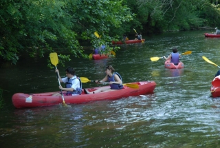 Alquiler de canoas - Borgoña - mayores de 15 años, 18 km