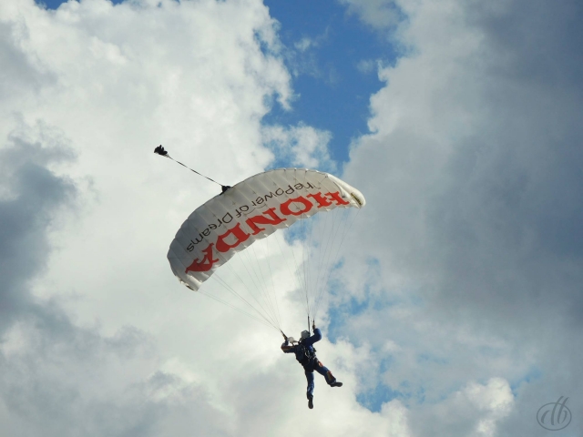 Ouverture de parachute