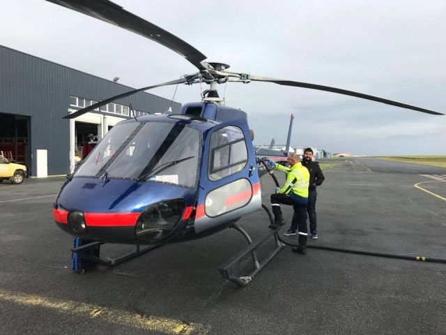 L'hélicoptère 