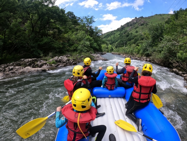 Rafting pour les petits et les grands