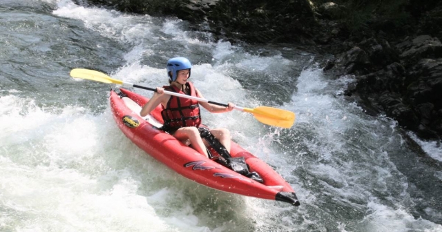 Airyak ou kayak gonflable au pays basque