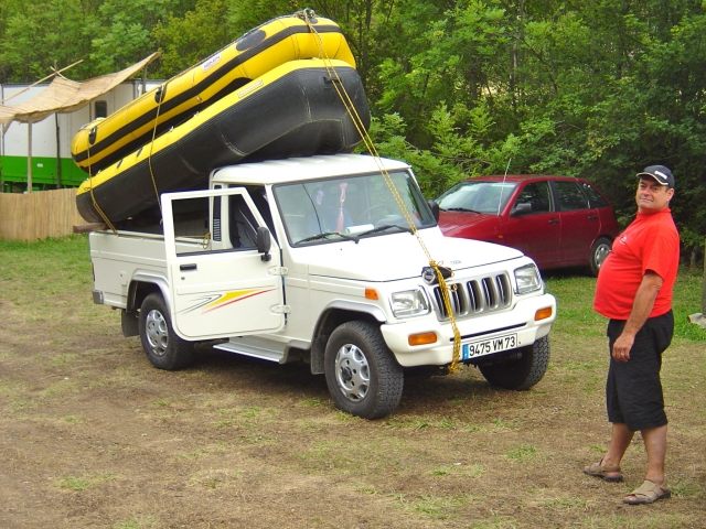 The adventure begins with Aquarider Rafting 
