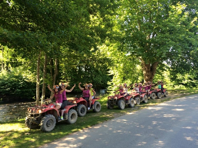 Randonnée en quad dan la bonne humeur