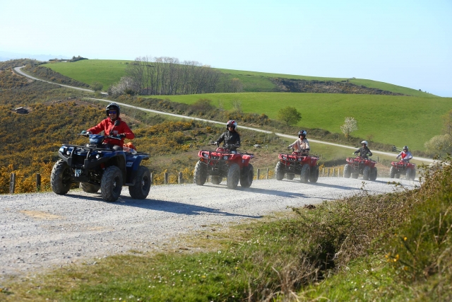 Session de quad à Saint Pée sur Nivelle