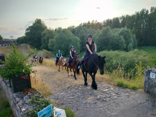 Passeio de cavalos para iniciantes - Touraine