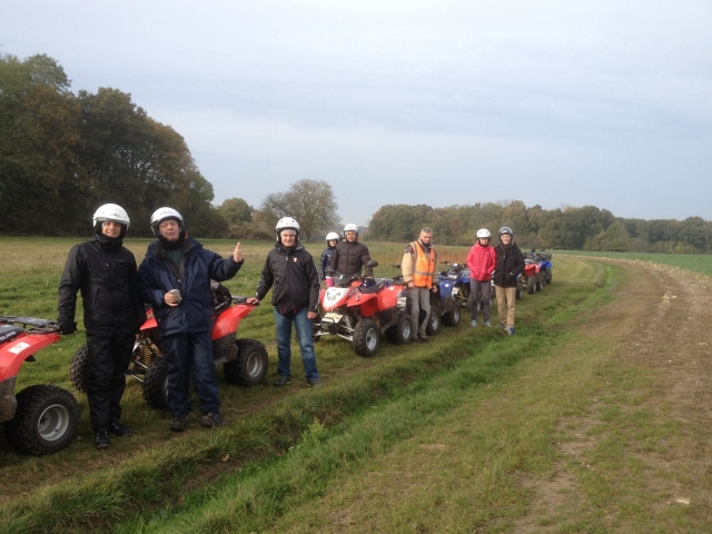 Unvergessliche Quad-Aktivität in der Île-de-France 