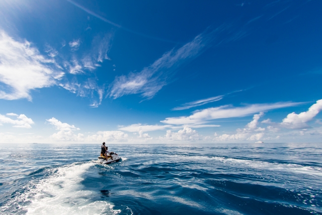  Sensational jet ski ride in the middle of the Mediterranean 