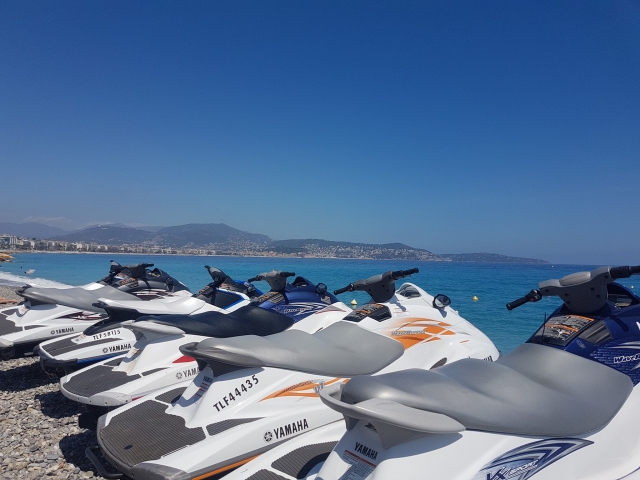  Our fleet of jet skis 