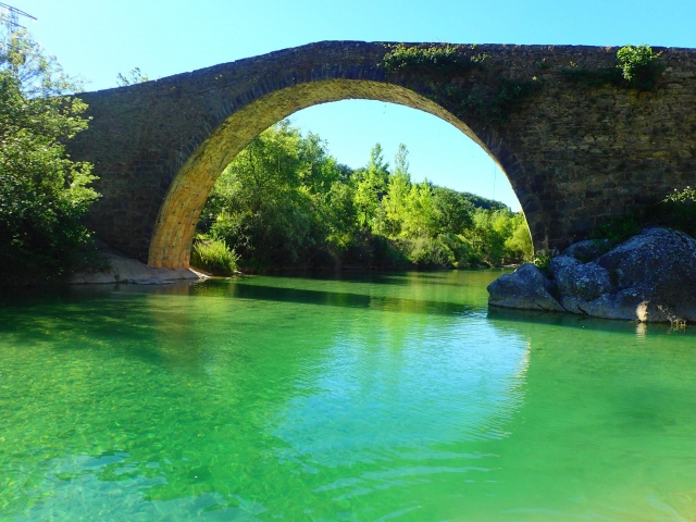 Vale da paisagem de Ossau 