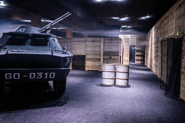  Salle movido para Paintball em Godo