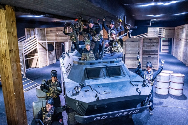  Equipe de Paintball Interior 