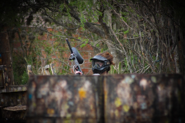  Estratégia de paintball ao ar livre 