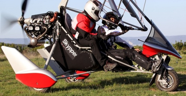  Tilting ULM flight 