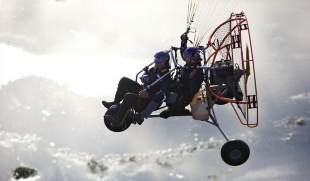 Volo in paramotore 