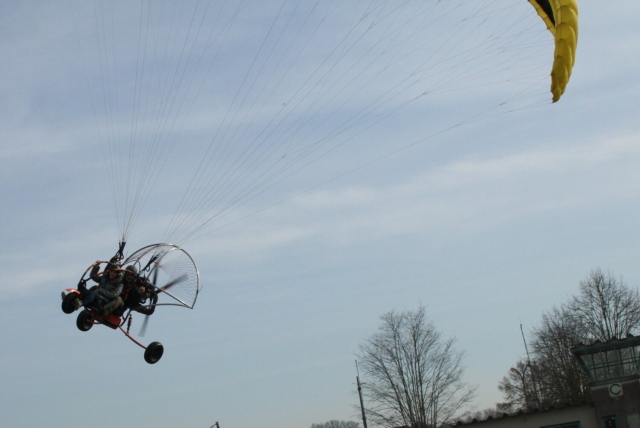  20 -minute voo em paramotor 