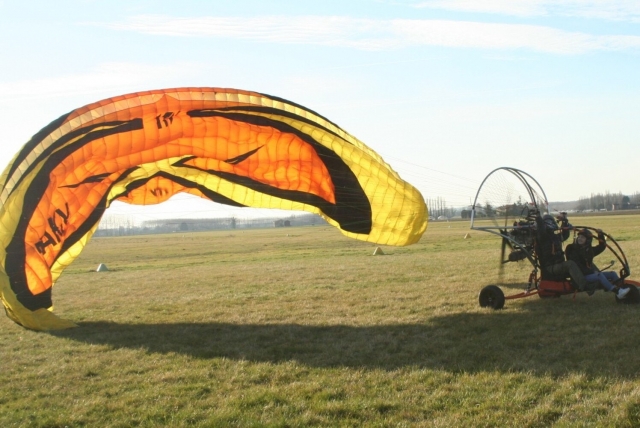 Paramoteur en Gironde