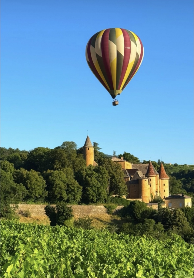  Viva uma experiência aérea original em Beaujolais 