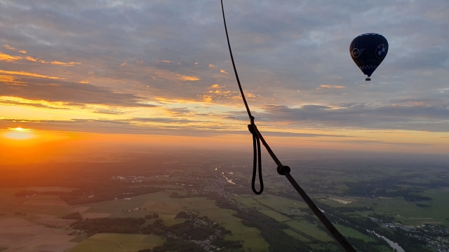 Hot air balloon flight - Saumur 1 hour - weekend