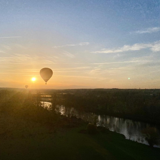 Paisajes y una impresionante luz de la mañana 
