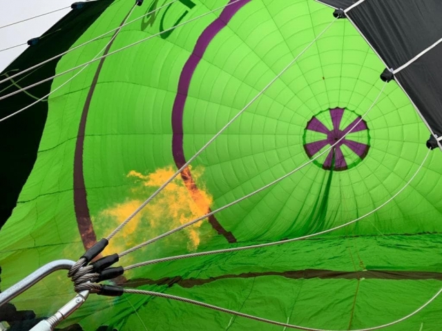  O interior do Montgolfière
