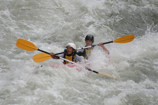  Kajak-Rafting für zwei Personen