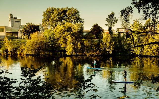  Landschaft rund um das Stand-Up-Paddle 