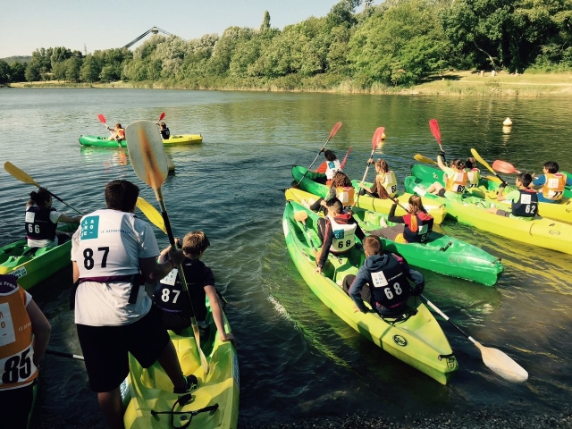 Auch Kinder können Kanu fahren
