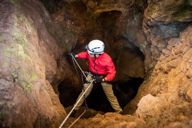 Descente en rappel