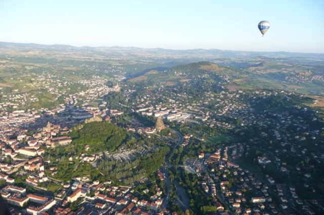  Hot air balloon near Maintenon 