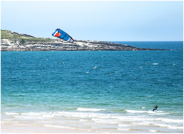  Breathtaking kitesurfing activity