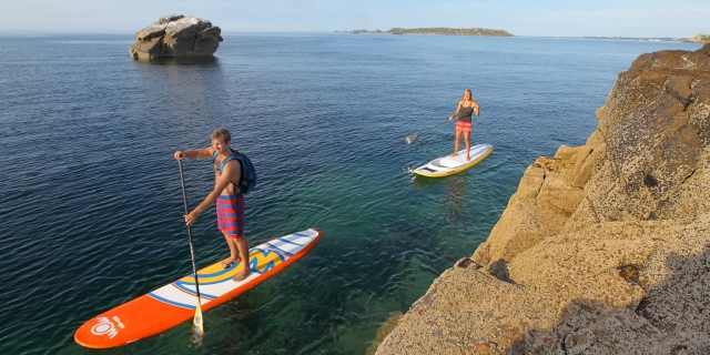 在奥德站立桨冲浪