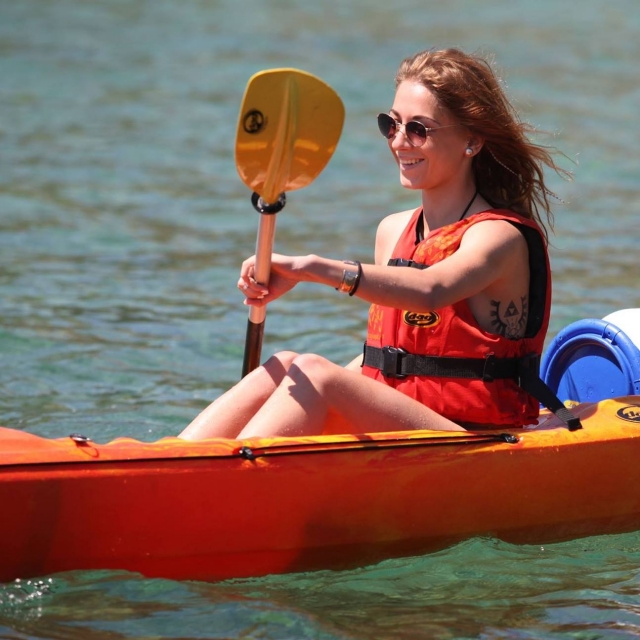  Single and two-seater kayaks of your choice