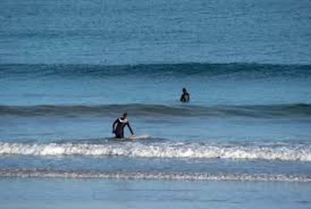 SUP dans les vagues