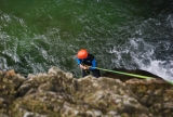 Descoberta de canyoning de meio dia no desfiladeiro Furon Bas