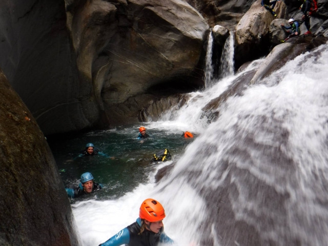  Canyoning with family 