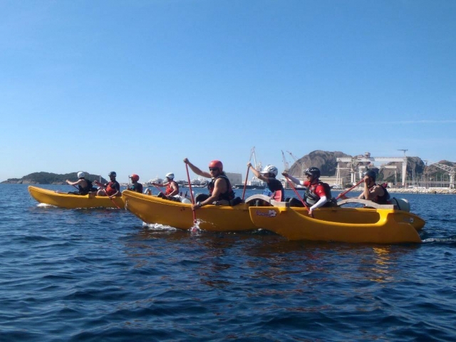 Giro in canoa a La Ciotat 