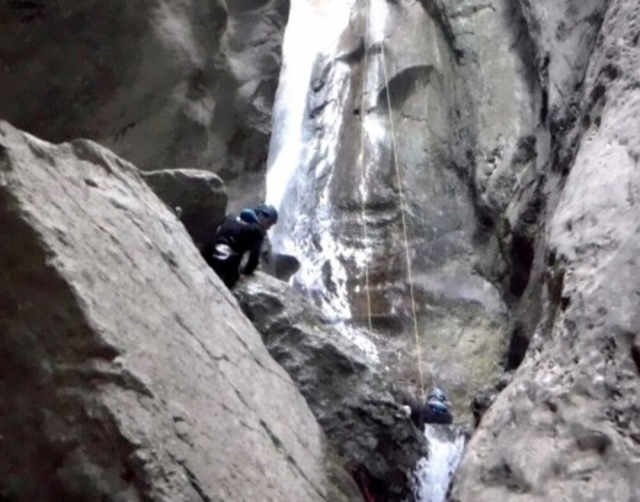  Canyon descent 